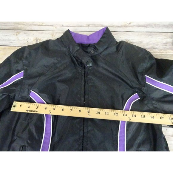 SPR Speed Pro Racing Jacket Purple Black - Picture 7 of 9